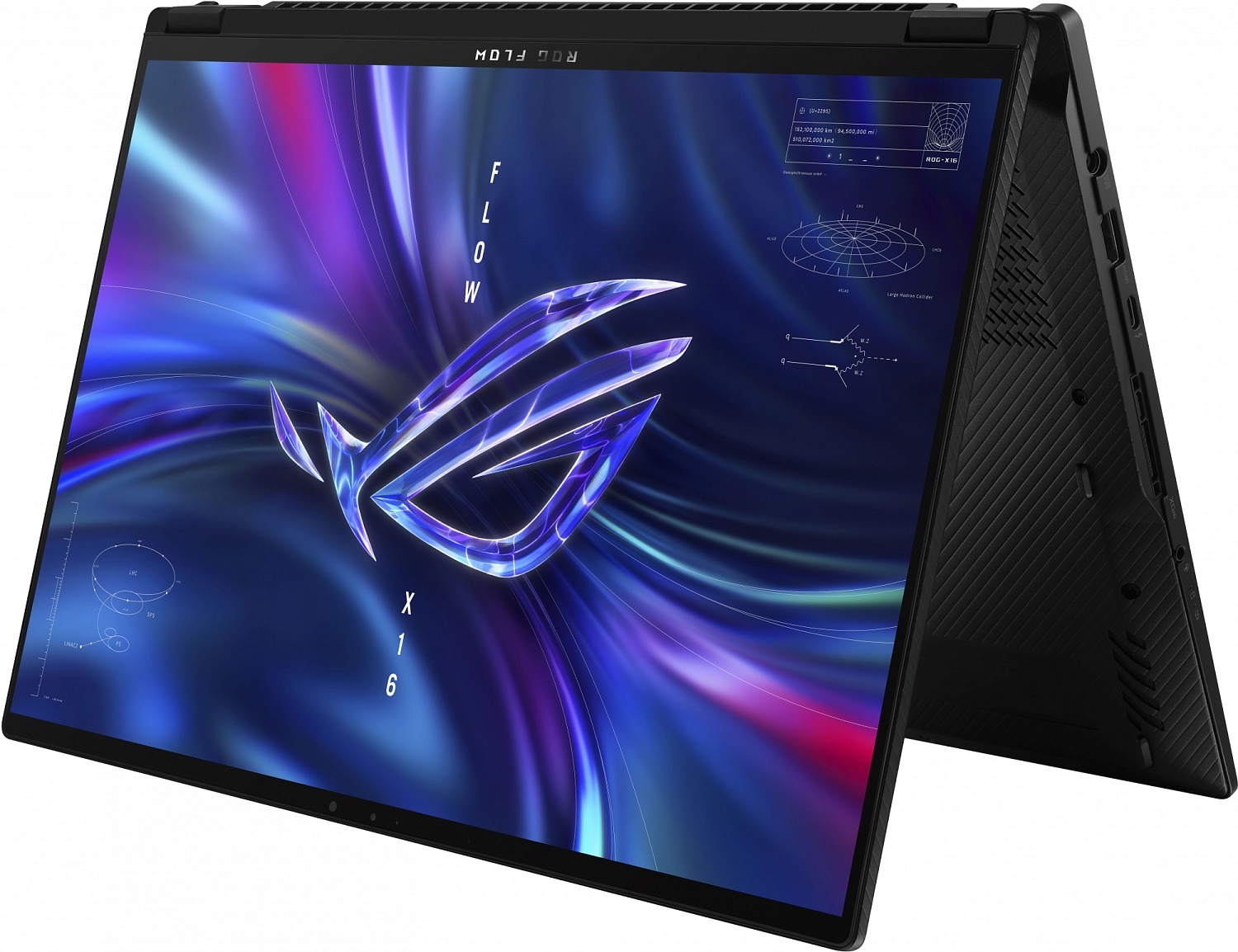 Ноутбук Asus ROG Flow GV601VI-NL051W Core i9 13900H 32Gb SSD1Tb NVIDIA GeForce RTX4070 8Gb 16" IPS Touch WQXGA (2560x1600) Windows 11 Home black WiFi BT Cam (90NR0G01-M002P0)