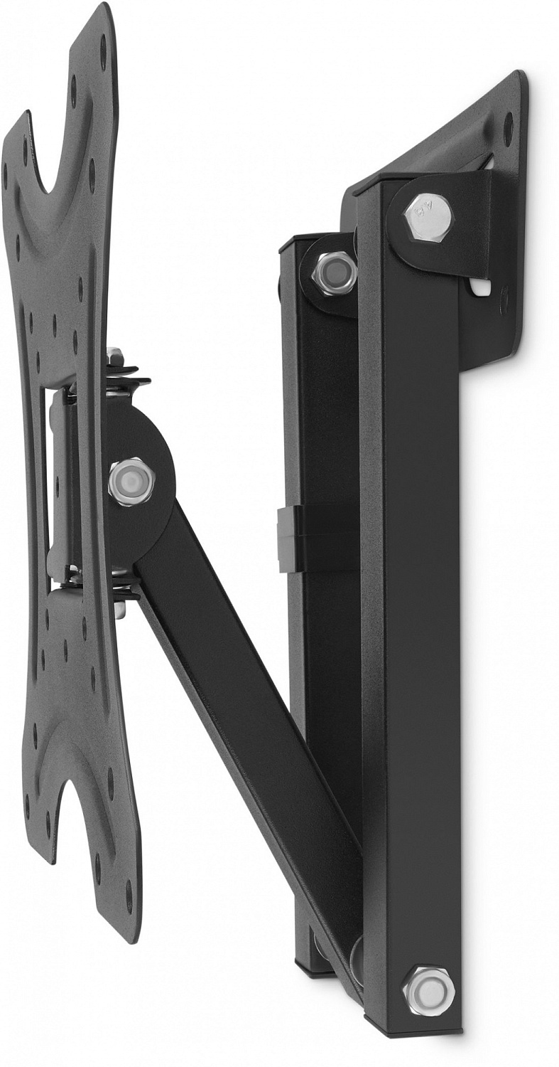 Кронштейн для телевизора Buro FL3 черный 15"-32" макс.7кг настенный поворотно-выдвижной и наклонный