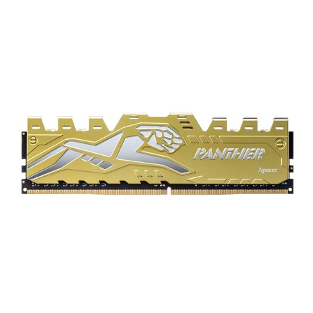 16GB Apacer DDR4 2666 DIMM Panther Golden Gaming Memory EK.16G2V.GEC Non-ECC, CL16, 1.2V, RTL {30} EK.16G2V.GEC (903945)