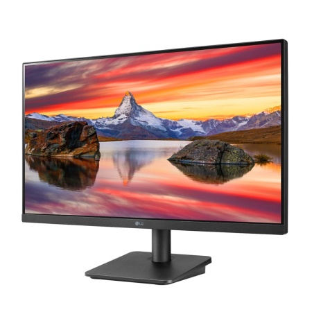 23.8" LG 24MP400-B Black (IPS, 1920x1080, D-sub+HDMI, 5 ms, 178°/178°, 250 cd/m, 1000:1, внешн. БП , 75Hz, VESA) (256409)