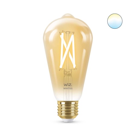 Лампа WiZ  Wi-Fi BLE50WST64E27920-50Amb1PF/6