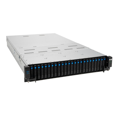 Серверная платформа ASUS RS720-E10-RS24U Rack 2U,2xLGA 4189,RDIMM/LR-DIMM/3DS(32/2933MHz/8TB),24xHDD SAS/SATA or (24xNVMe),2x10GbE,soft RAID,8xPCi+1xOCP,2x1600W,ASMB10-iKVM