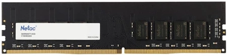 Память DDR4 32GB 3200MHz Netac NTBSD4P32SP-32J Basic RTL PC4-25600 CL22 DIMM 288-pin 1.2В single rank Ret