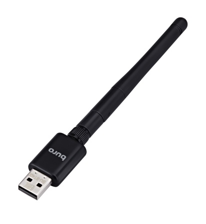 Адаптер USB Buro BU-BT40С BT4.0+EDR class 1 100м черный