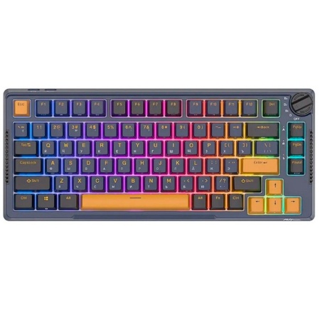 Клавиатура Royal Kludge RK-H81 Star Night USB/2.4 GHz/Bluetoоth, RGB, Hot Swap, Sky Cyan switch