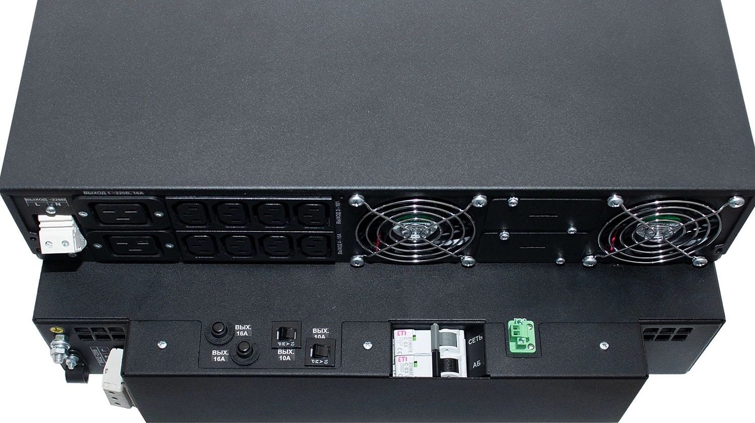 Источник бесперебойного питания Штиль STR1106SL 5400Вт 6000ВА черный