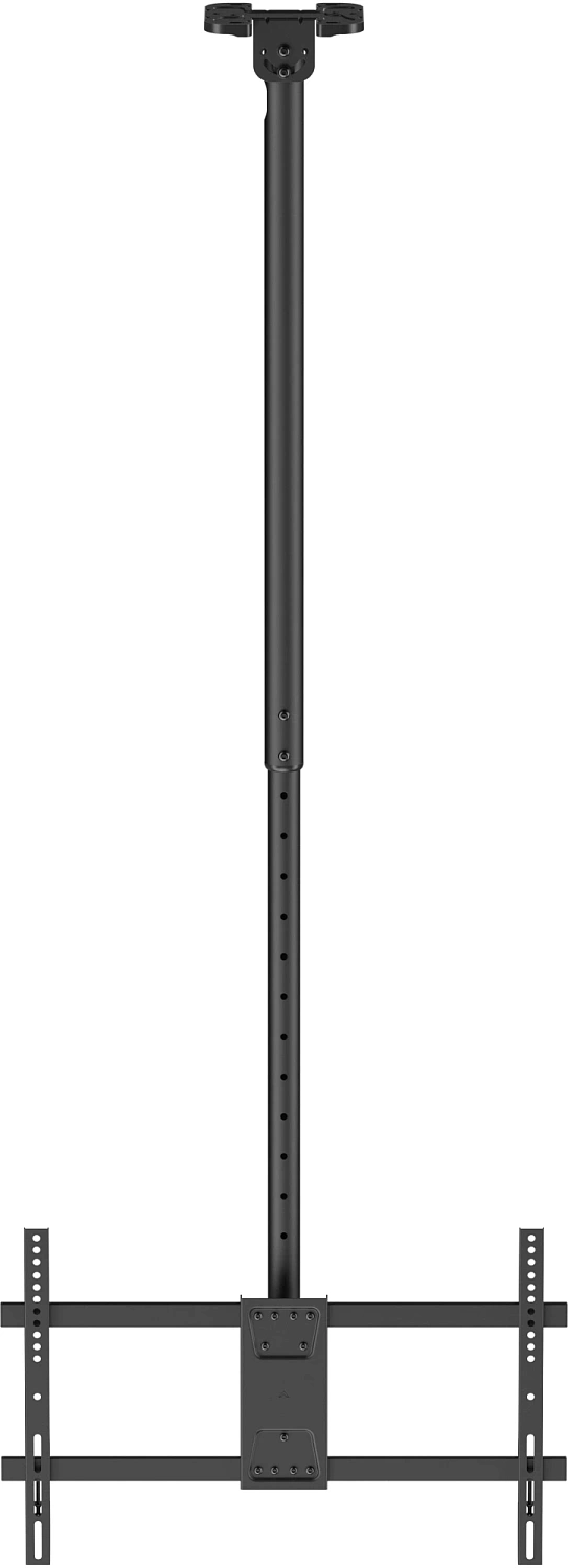Кронштейн для телевизора Ultramounts UM961 черный 43"-86" макс.60кг потолочный поворот и наклон
