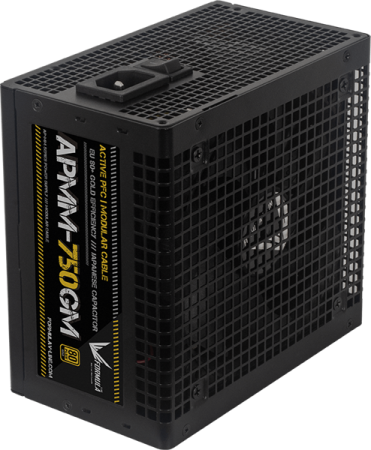 Блок питания Formula ATX 750W APMM-750GM Gen.5 80+ gold (20+4pin) APFC 120mm fan 8xSATA Cab Manag RTL
