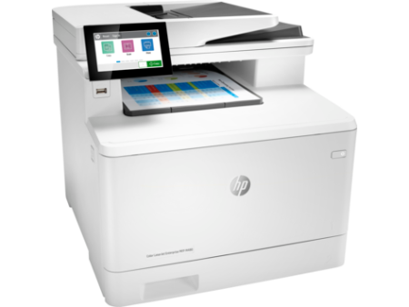 Многофункциональное устройство лазерное HP Color LaserJet Enterprise MFP M480f (p/c/s/f, A4, 600x600 dpi, 27(27)ppm, 2Gb, 2trays 50+250, ADF 50, Duplex, USB/GigEth, 1y warr, cart. in box B 2400, CMY 2100, repl. CZ272A)