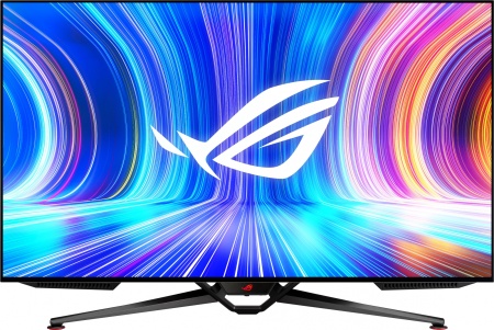 Монитор Asus 42" ROG Swift PG42UQ черный OLED LED 16:9 HDMI M/M матовая 450cd 178гр/178гр 3840x2160 138Hz DP SPDIF 4K USB 14.77кг