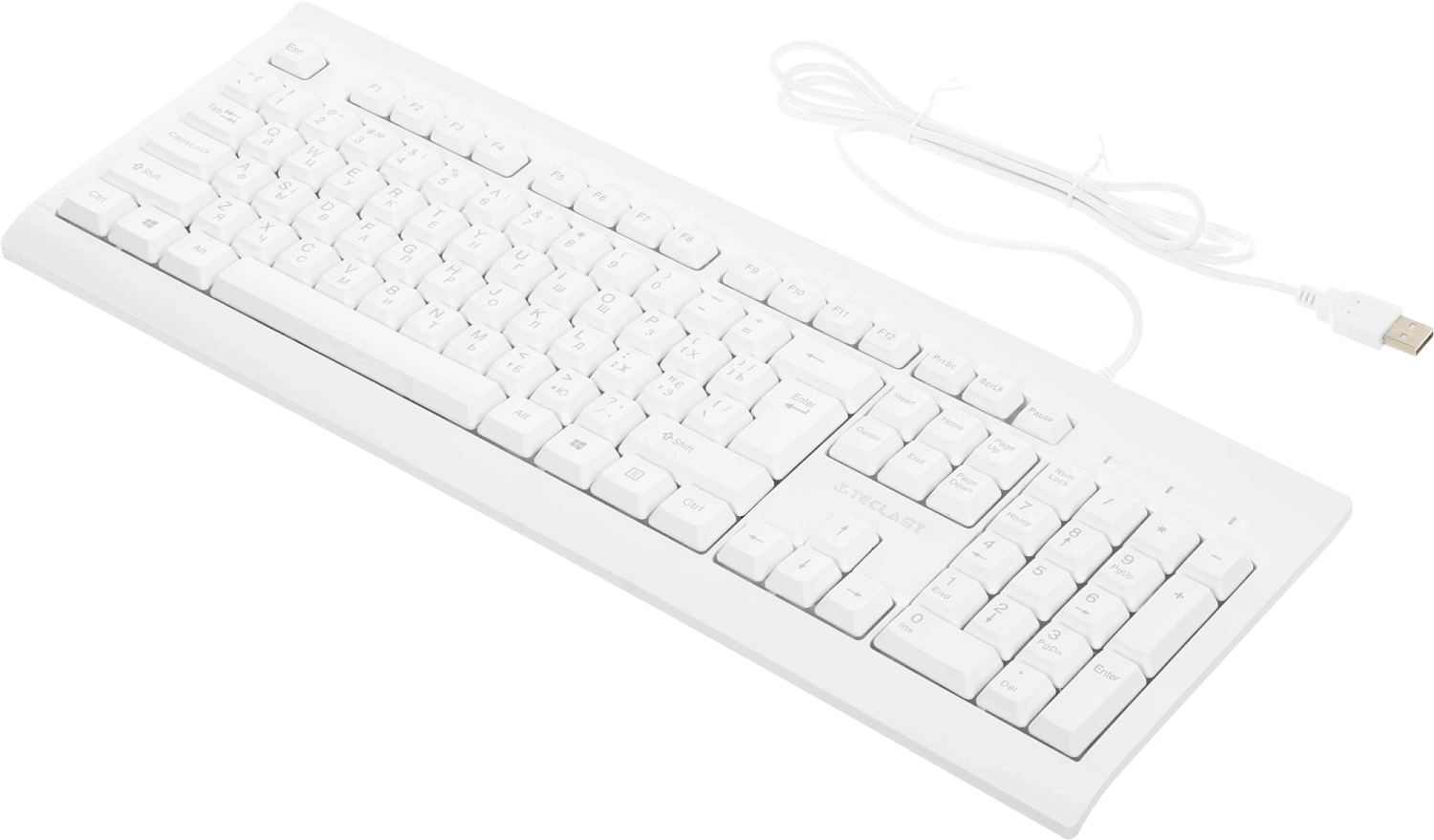 Моноблок Teclast K24 Air 23.8" Full HD i5 12600H (2.7) 16Gb SSD512Gb Iris Xe Windows 11 Pro GbitEth WiFi BT 120W клавиатура мышь белый 1920x1080