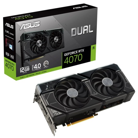 DUAL-RTX4070-12G /RTX4070,HDMI,DP*3,12G,D6X