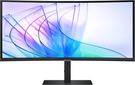34" SAMSUNG S34C650VAI Black (VA, 3440x1440, HDMI+DP+Type C, USB Hub, 5 ms, 178°/178°, 350 cd/m, 3000:1, 100Hz, MM, Camera, Curved)