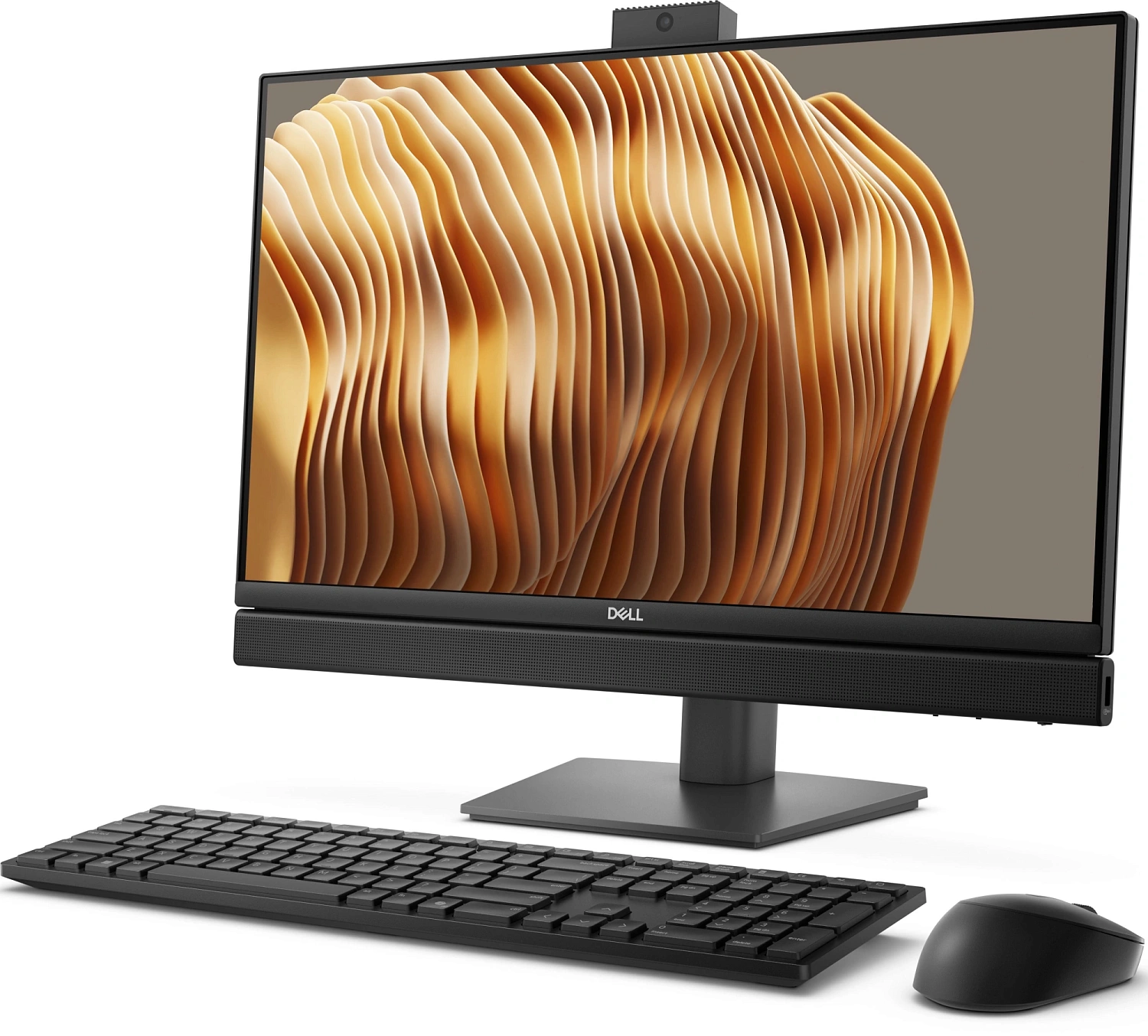 Моноблок Dell Pro 24 QC24250 23.8" Full HD Core Ultra 5 235 (3.4) 16Gb SSD1Tb Graphics CR Windows 11 Pro GbitEth WiFi BT 130W клавиатура мышь Cam темно-серый 1920x1080