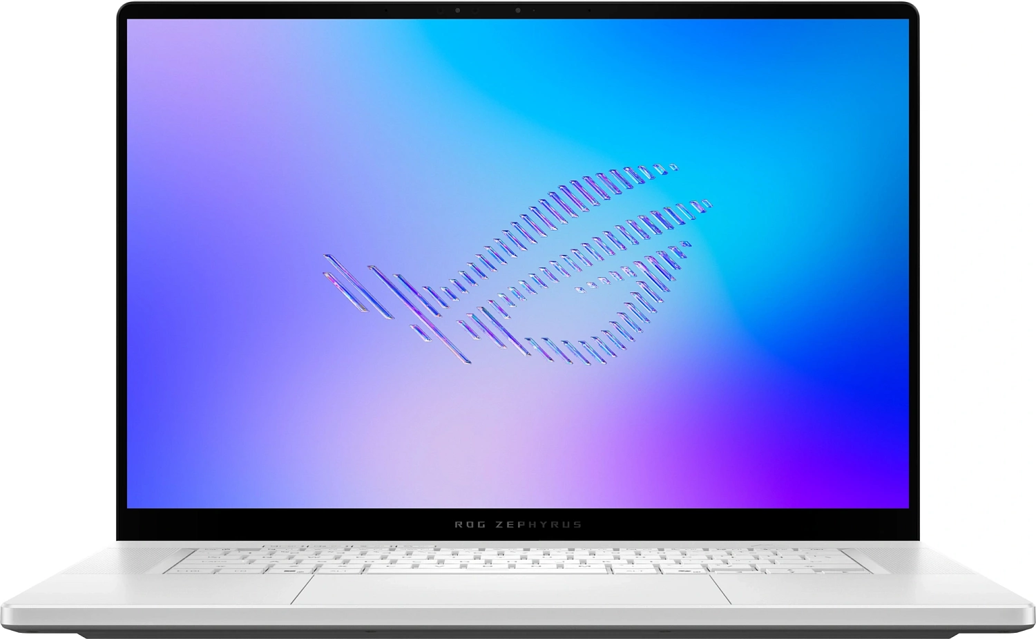 Ноутбук Asus ROG Zephyrus G16 GU606AW-TB032W Core Ultra 9 386H 32Gb SSD1Tb NVIDIA GeForce RTX5080 16Gb 16" OLED 2.5K (2560x1600) Windows 11 Home white WiFi BT Cam Bag (90NR0PG1-M001C0)