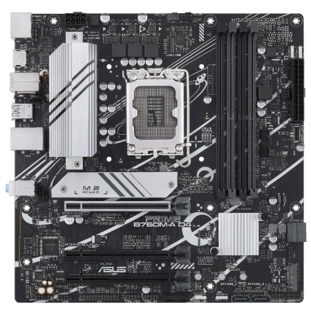 Материнская плата ASUS PRIME B760M-A D4-CSM LGA1700 M-ATX 4xDDR4 1xPCIEx16 2xM.2 DP 2xHDMI