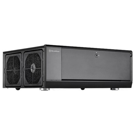 SST-GD10B Grandia HTPC ATX Computer Case, Silent High Airflow Performance, black (814209)