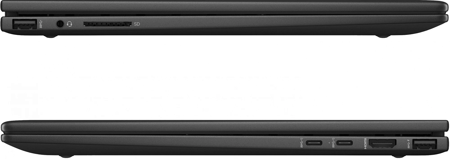 Ноутбук HP Envy x360 15-fh0011ci Ryzen 7 7730U 16Gb SSD512Gb AMD Radeon 15.6" IPS Touch FHD (1920x1080) Windows 11 Home black WiFi BT Cam (9E691EA)