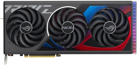 Видеокарта Asus PCI-E 4.0 ROG-STRIX-RTX4070TIS-O16G-GAMING NVIDIA GeForce RTX 4070TI Super 16Gb 256bit GDDR6X 2670/21000 HDMIx2 DPx3 HDCP Ret