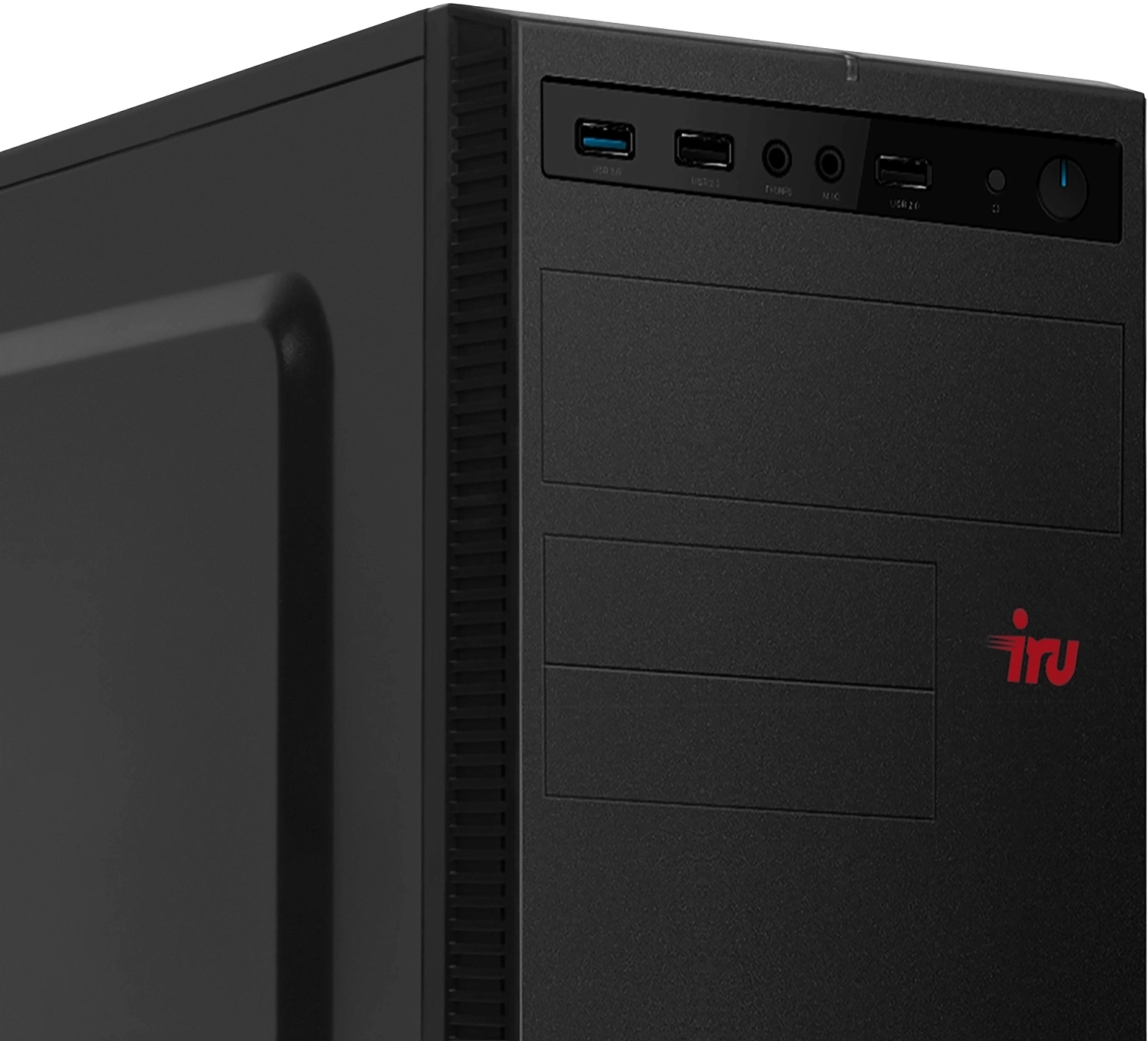 ПК IRU Home 310H6SE MT i5 12400 (2.5) 32Gb SSD1Tb UHDG 730 Free DOS GbitEth 400W черный (2081073)