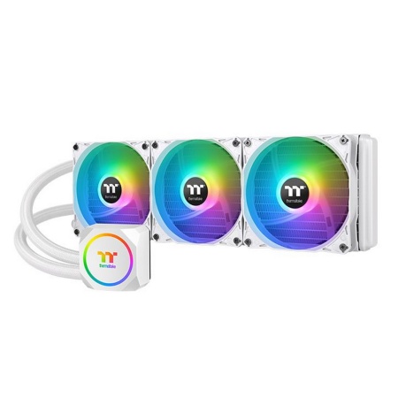 TH360 ARGB Sync Snow Edition (CL-W302-PL12SW-A) /All-In-One Liquid Cooling System/ARGB Fan 120*3/White, {60} (526586)