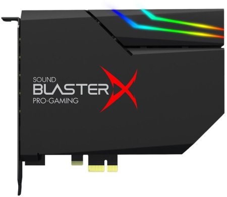 Звуковая карта Creative PCI-E BlasterX AE-5 Plus (BlasterX Acoustic Engine) 5.1 Ret