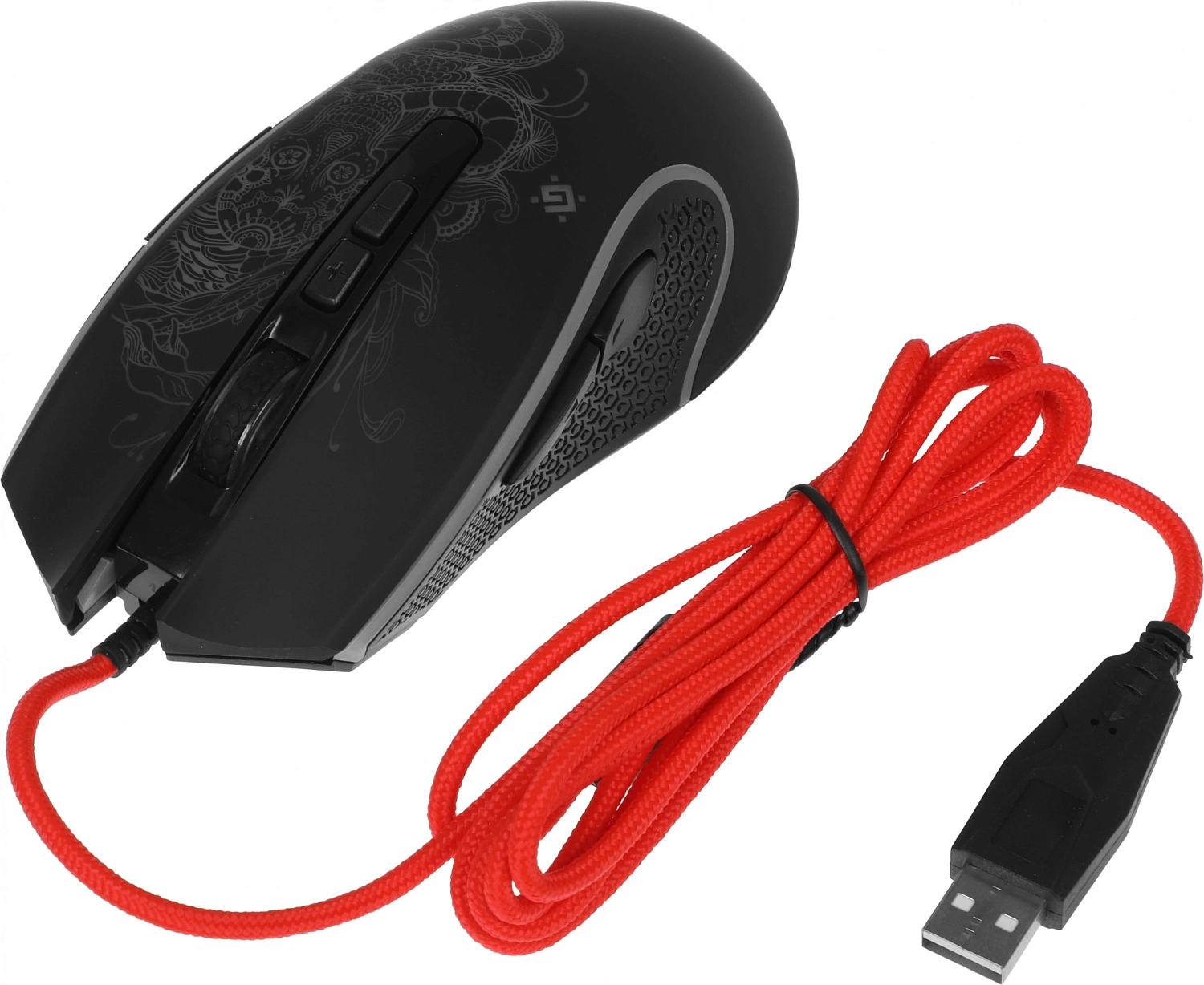 Мышь Defender Venom GM-640L черный оптическая 7200dpi USB 7but (52640) Мышь Defender Venom GM-640L черный оптическая 7200dpi USB 7but (52640)