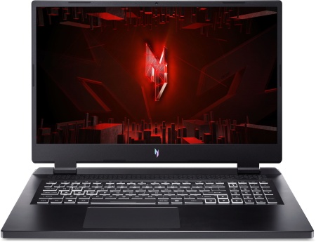 Ноутбук Acer Nitro 17 AN17-51-716G Core i7 13700H 16Gb SSD1Tb NVIDIA GeForce RTX4050 8Gb 17.3" IPS QHD (2560x1440) noOS black WiFi BT Cam (NH.QK5CD.001)