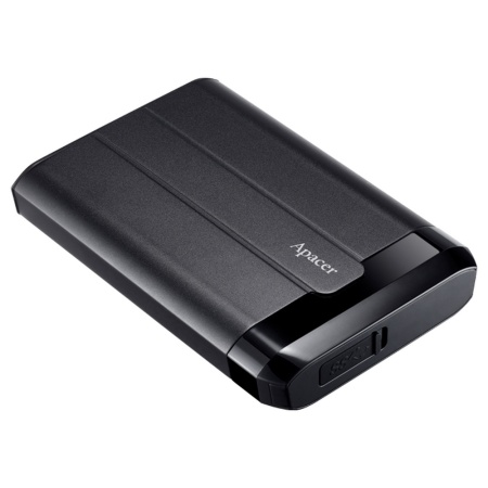 2.5" 4TB Apacer AC732 AP4TBAC732B-1 USB 3.2 Gen 1, Military-Grade Shockproof, Black, RTL