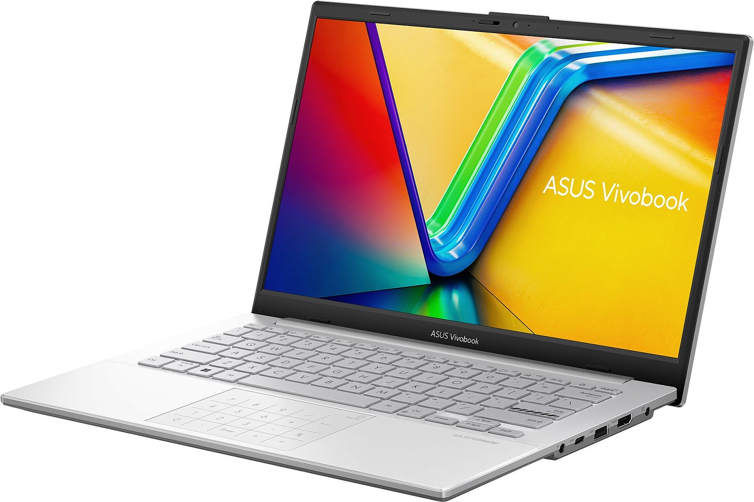Ноутбук Asus Vivobook Go 14 E1404FA-EB302 Ryzen 5 7520U 16Gb SSD512Gb AMD Radeon 14" IPS FHD (1920x1080) noOS silver WiFi BT Cam (90NB0ZS1-M00CZ0)