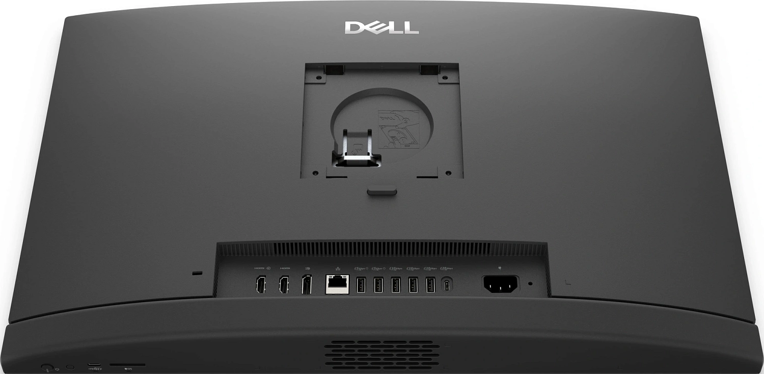Моноблок Dell Pro 24 QC24250 23.8" Full HD Core Ultra 5 235 (3.4) 16Gb SSD1Tb Graphics CR Windows 11 Pro GbitEth WiFi BT 130W клавиатура мышь Cam темно-серый 1920x1080