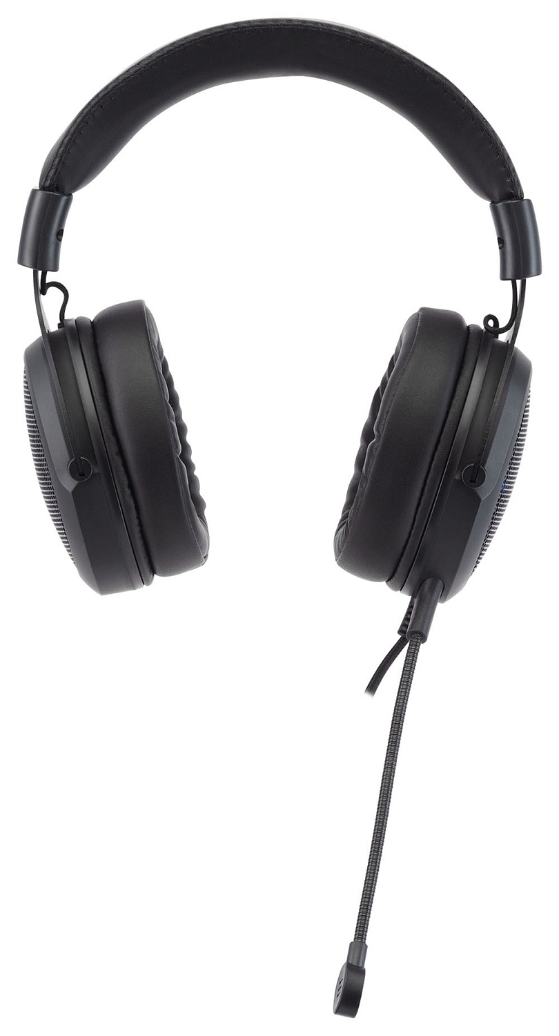 Наушники с микрофоном Acer AHW120 черный 2.1м мониторные USB оголовье (ZL.HDSCC.01C)