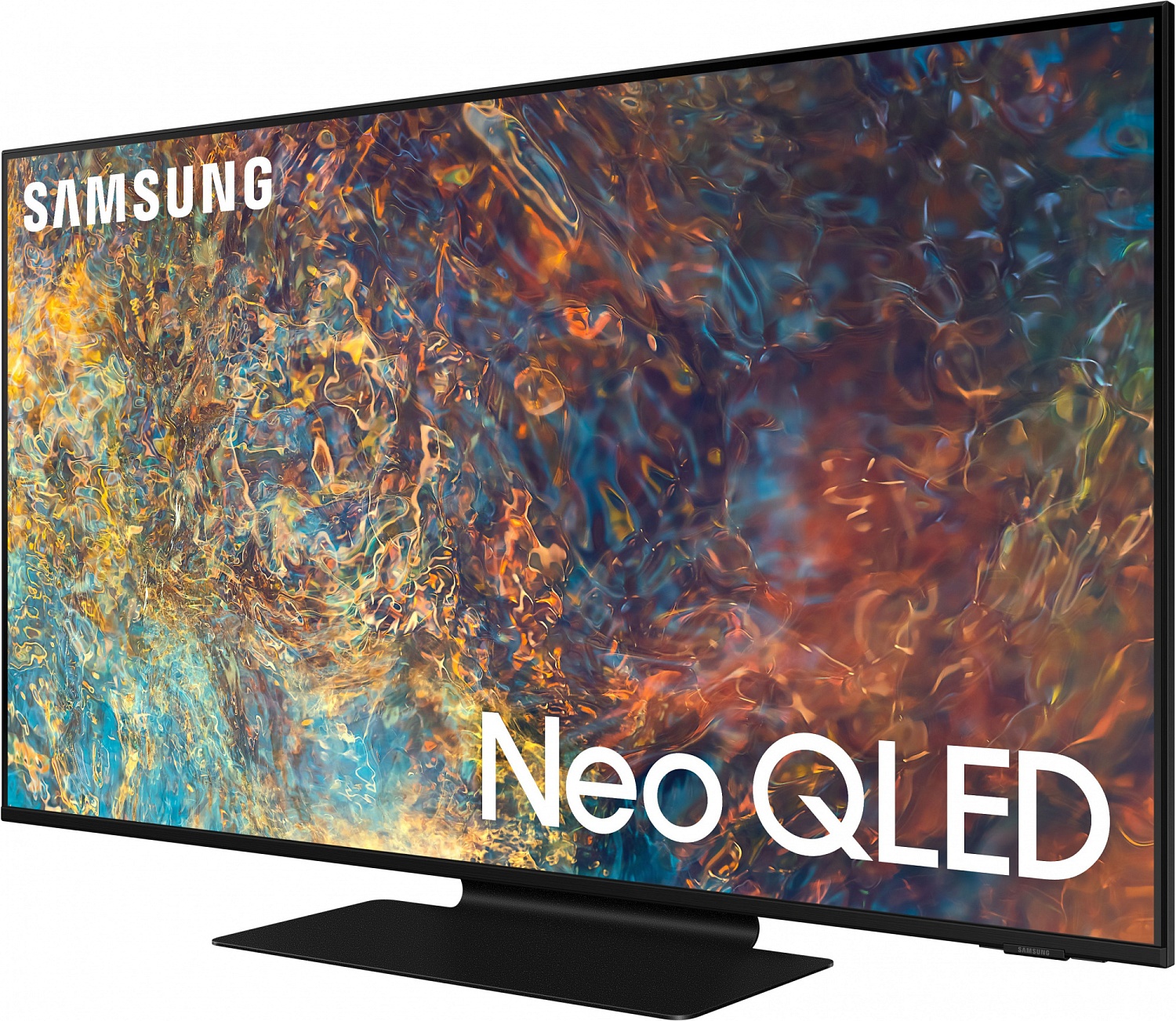 Телевизор QLED Samsung 55" QE55QN90BAUXCE Series 9 черный 4K Ultra HD 120Hz DVB-T2 DVB-C DVB-S2 USB WiFi Smart TV (RUS)