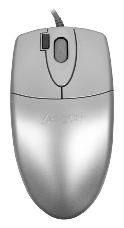 Мышь A4Tech OP-620D серебристый оптическая (1200dpi) USB (4but)