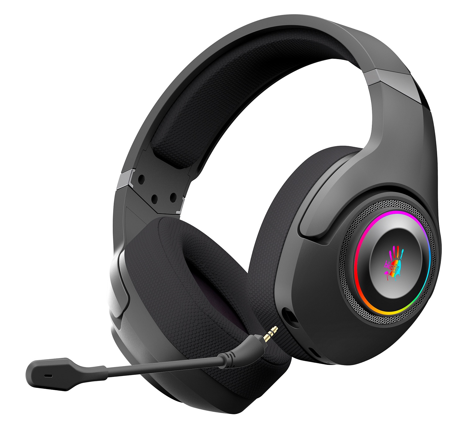 Наушники с микрофоном A4Tech Bloody GR270 черный 1.5м мониторные BT/Radio оголовье (GR270)