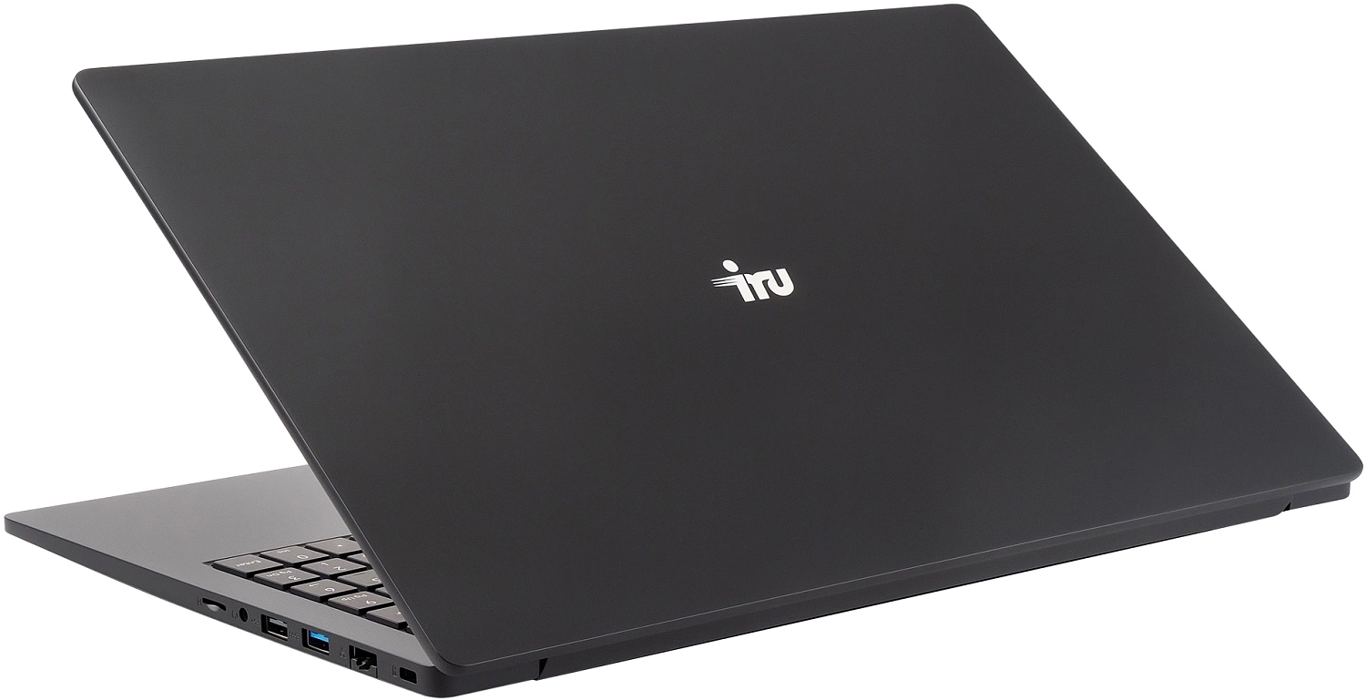 Ноутбук IRU Strato 15ALI Core i7 1255U 32Gb SSD1Tb Intel Iris Xe graphics 15.6" IPS FHD (1920x1080) Windows 11 Pro Multi Language 64 black WiFi BT Cam 6000mAh (2084679)