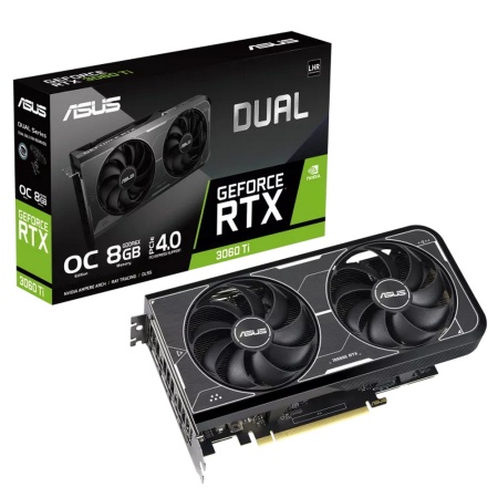 DUAL-RTX3060TI-O8GD6X /RTX3060TI,HDMI,DP*3,8G,D6X (90YV0IP0-M0NA00) /RTX3060TI,HDMI,DP*3,8G,D6X (90YV0IP0-M0NA00)