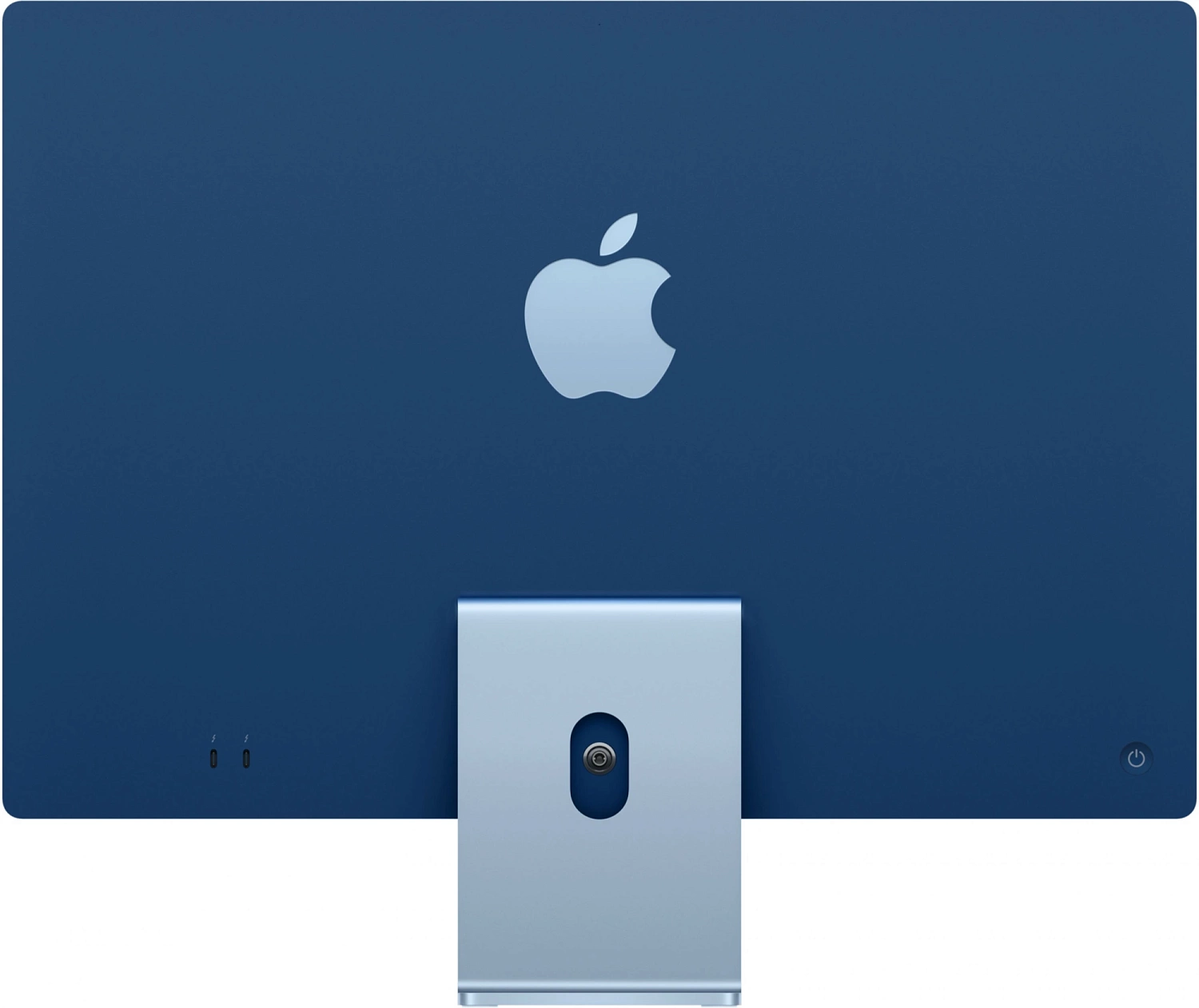 Моноблок Apple iMac A2438 24" 4.5K M1 8 core 8Gb SSD256Gb 8 core GPU macOS GbitEth WiFi BT клавиатура мышь Cam синий 4480x2520