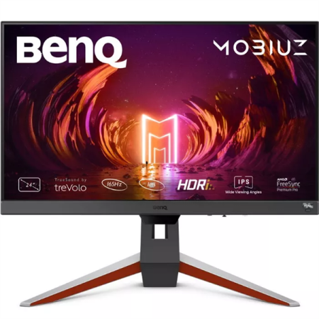 Монитор BENQ 23,8" EX240 MOBIUZ 1920x1080 165Гц IPS LED backlight 16:9 350cd/m2 2ms(GtG) 1000:1 178/178 2*HDMI2.0 DP1.4 USB-B 2*USB 3.0 Speaker Tilt Swivel HAS Dark Grey