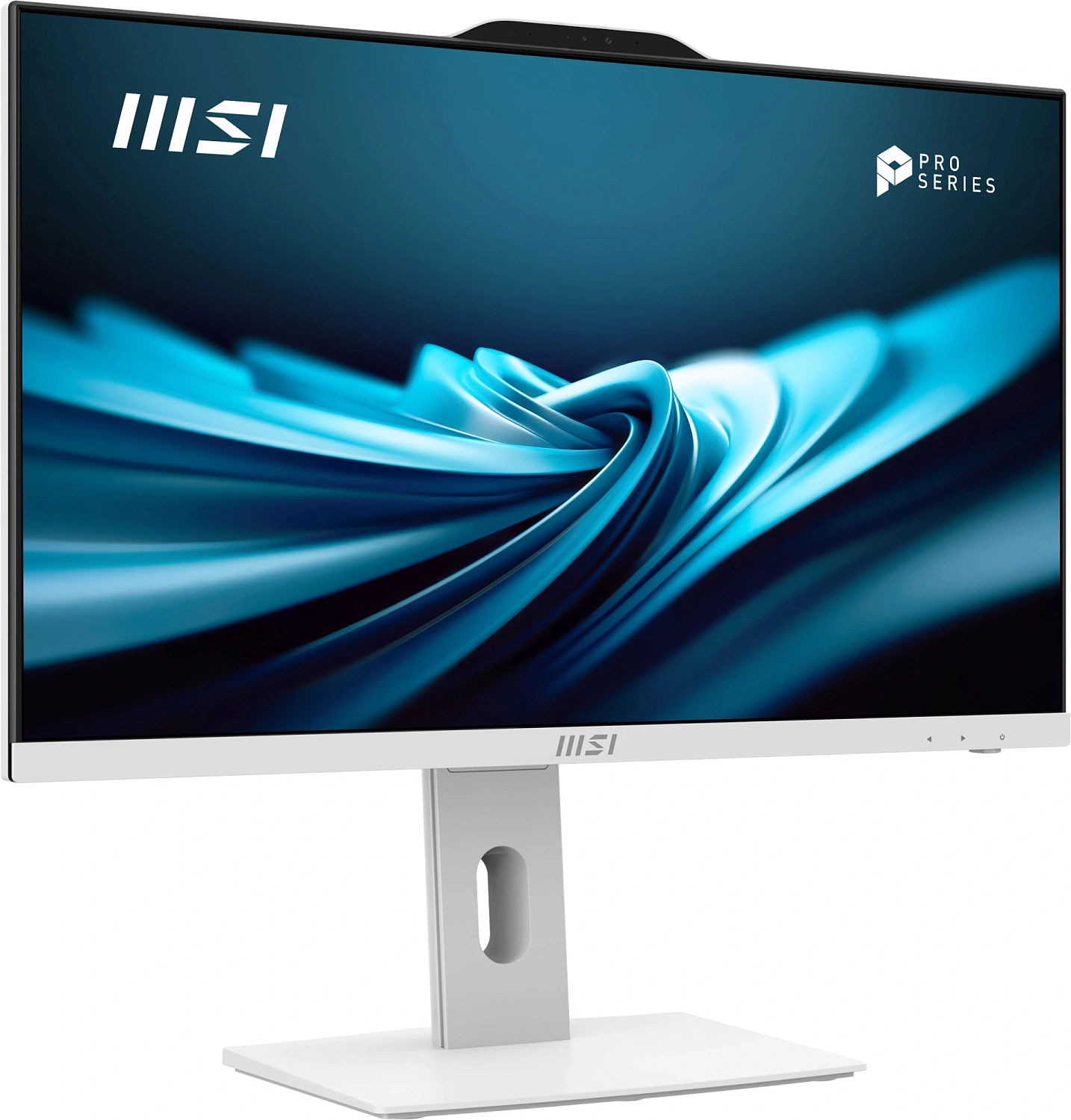 Моноблок MSI Pro AP242P 14M-684XRU 23.8" Full HD i5 14400 (2.5) 8Gb SSD512Gb UHDG 730 без ОС GbitEth WiFi BT 120W клавиатура мышь Cam белый 1920x1080