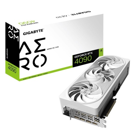 Видеокарта Gigabyte RTX4090 AERO OC 24GB GDDR6X 384-bit HDMI 3xDP RTL