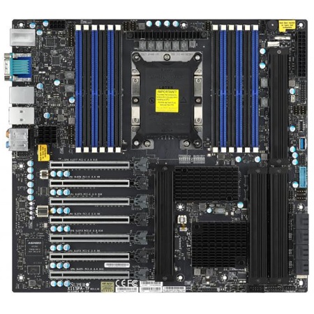 SuperMicro MBD-X11SPA-T-B 2nd Gen Intel® Xeon® Scalable Processors and Intel® Xeon® Scalable Processors, Intel® Xeon® W-32xx Processor, Single Socket LGA-3647 (Socket P) supported, CPU TDP supports 205W TDP, Intel® C621,