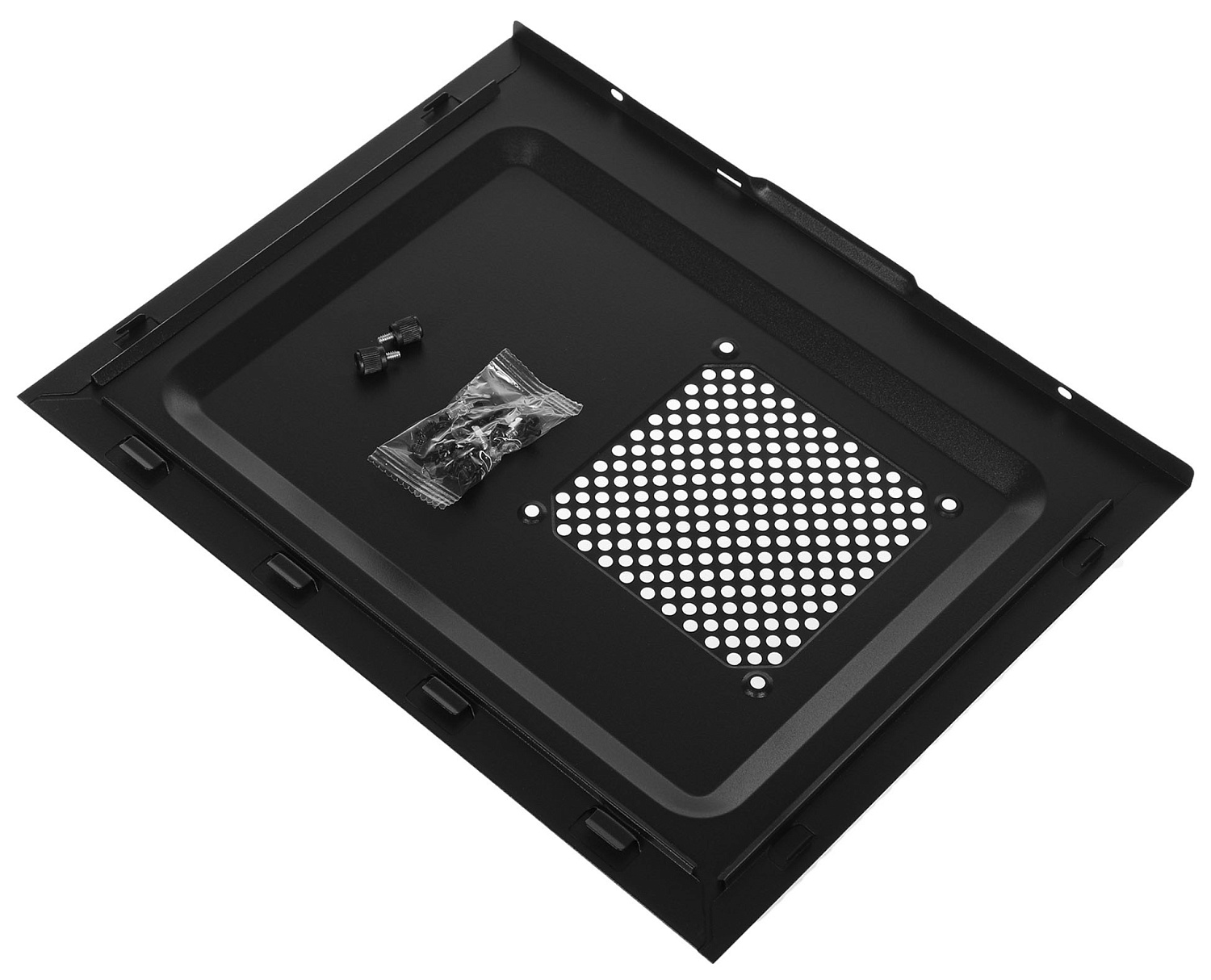 Корпус Digma DC-MATX101-U2 черный без БП mATX 1x80mm 2x120mm 2xUSB2.0 audio