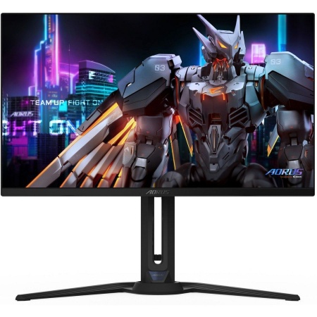 Монитор 27" Gigabyte AORUS FO27Q2-EK Black (OLED, 2560×1440, 240Hz, 250 cd/m, 1000:1, 2xHDMI 2.1, DP 1.4 3xUSB 3.2, USB Type-C)