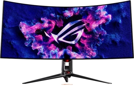 Монитор Asus 38" ROG Swift PG39WCDM черный OLED LED 0.03ms 21:9 HDMI матовая HAS 275cd 3440x1440 240Hz DP 2K USB 9.61кг