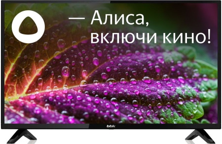 Телевизор LED BBK 31.5" 32LEX-7243/TS2C Яндекс.ТВ черный HD 50Hz DVB-T2 DVB-C DVB-S2 USB WiFi Smart TV (RUS)