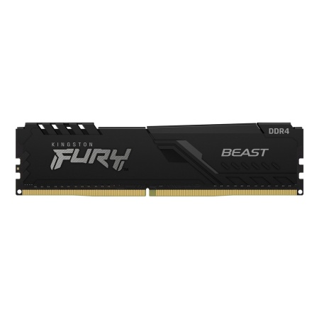 32GB Kingston DDR4 3200 DIMM FURY Beast Black Gaming Memory KF432C16BB/32-SPBK Non-ECC, CL16, KF432C16BB/32-SPBK 1.35V, 2Gx8, Bulk (322774) {50}