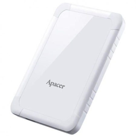 2.5" 2TB Apacer AC532 AP2TBAC532W-1 USB 3.1, Shockproof, Win/Mac/Linux, White, Retail {20} (915504)