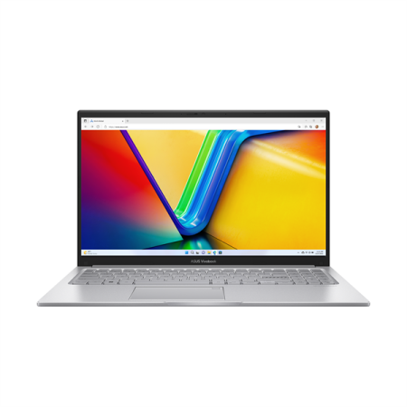 Ноутбук ASUS Vivobook 15 X1504VA-BQ286 Core i5-1335U/DDR4 8GB/512Gb M.2 SSD /15.6" FHD IPS (1920 x 1080)/No OS/Cool Silver/1,7Kg/RU_EN_Keyboard