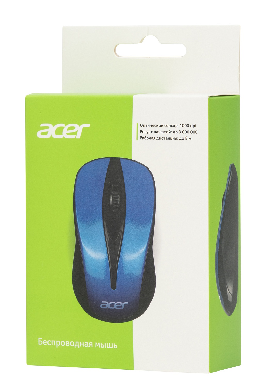 Мышь Acer OMR132 синий/черный оптическая (1000dpi) беспроводная USB для ноутбука (2but) Мышь Acer OMR132 синий/черный оптическая (1000dpi) беспроводная USB для ноутбука (2but)